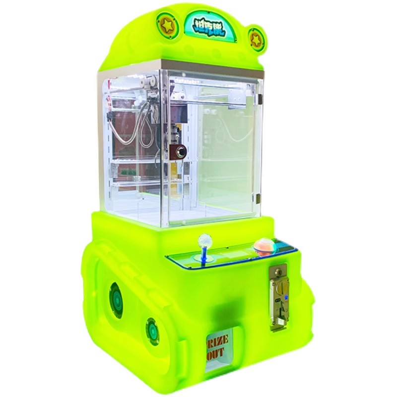Hot Selling Small Claw Machine Coin-Operated Arcade Games Crane Rabbit Plush Toy Amusement for Kids with Mini Dolls