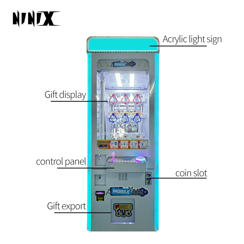 Coin 9 Holes Golden Key Game Key Master Bill Acceptor Claw Machine Keymaster Vending Machine Sneaker Claw Machine Arcade