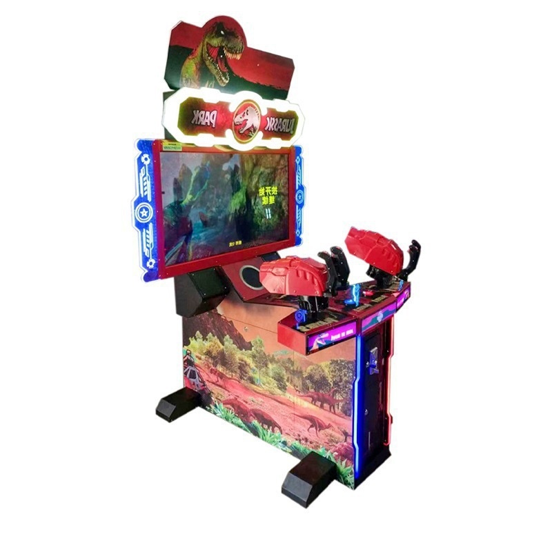 New Large Dual-Gun High-Definition Arcade Shooting Game Machine Popular Sci-Fi Commercial Setting for Children Coin Operated