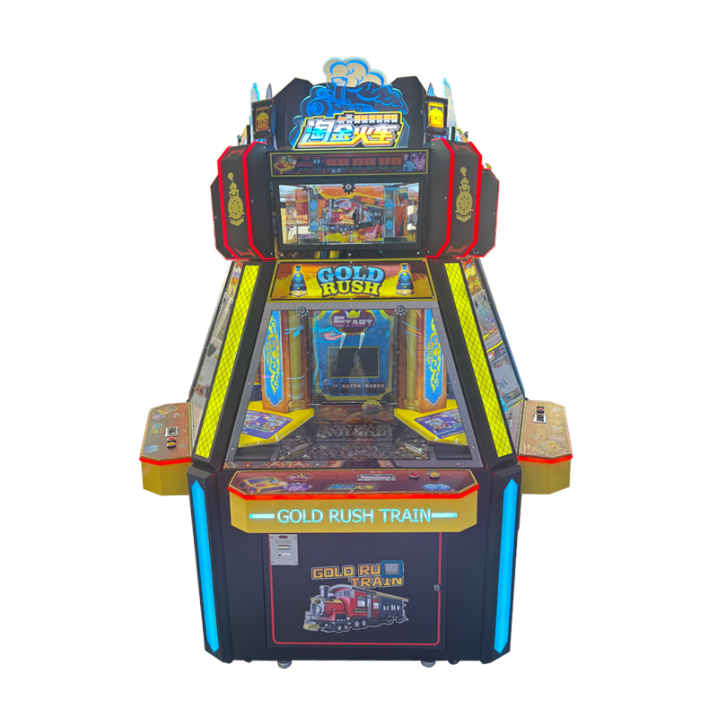 Gold Rush Train Arcade Game Machine Coin-Operated Gaming Equipment for Amusement Parks