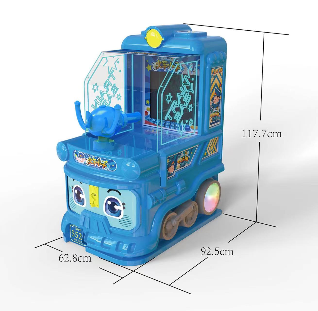 Theme Park Children's Coin-operated Game Machine Two-person Jet Indoor Train Boy Water Shooting Game Machine