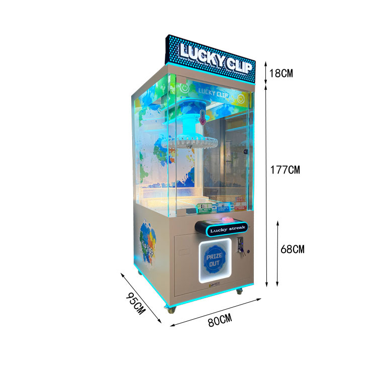 Shopping Mall Net Red Gift Machine Blind Box Blue Elf Clip Machine Video Game City Grab Baby Machine Commercial Drainage