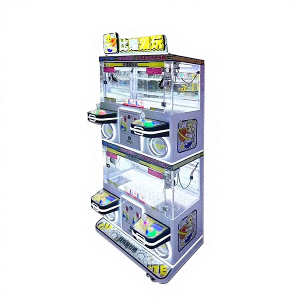 Bixiongchao Play Multi-layer Coin-operated 4-person Doll Machine Game Hardware Entertainment City Children's Paradise Shopping