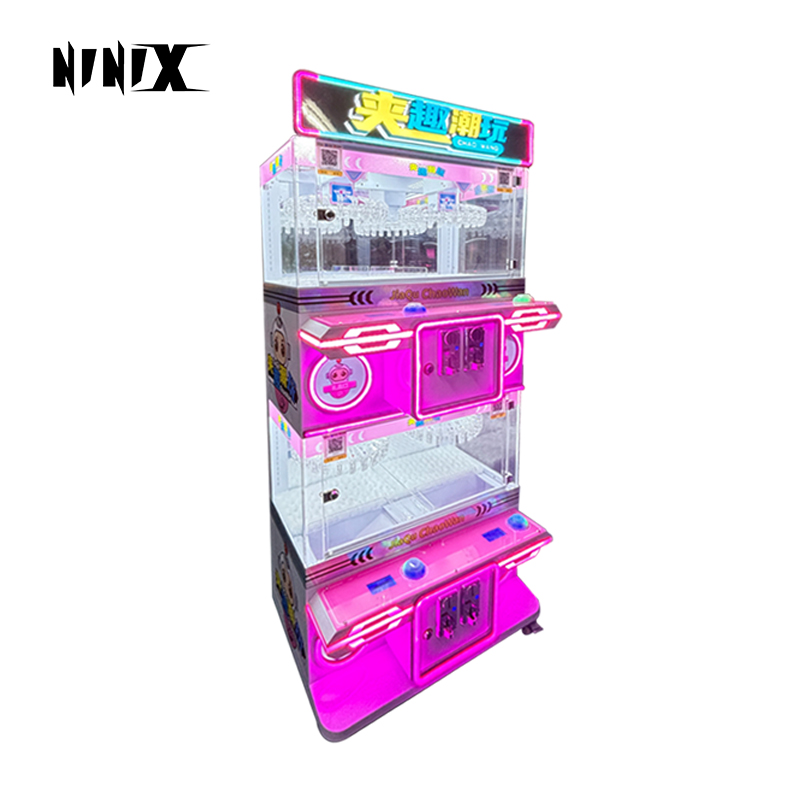 Factory Direct 4-Player Crane Claw Machine Coin-Operated Plush Doll Turntable Children's Boutique Gift