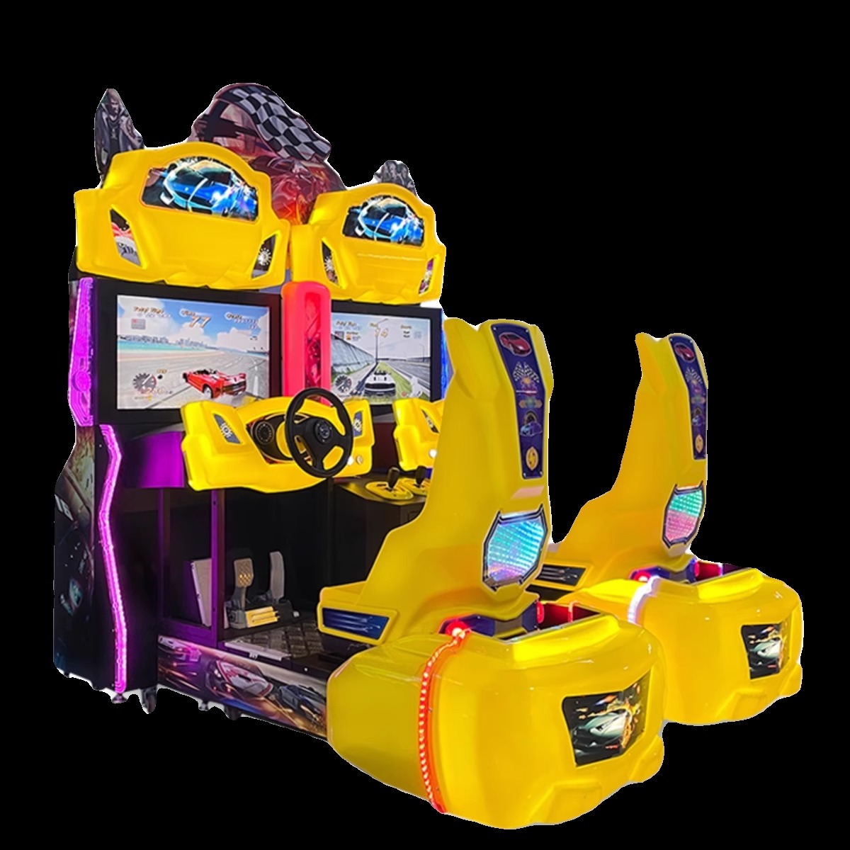 Grand Adventure Racing Game Machine New Model Coin-Operated Arcade Large-Scale Amusement for Children Metal Material