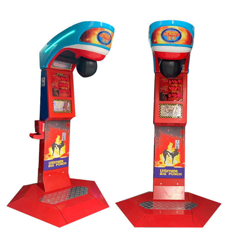 The Most Popular Arcade Coin-operated Boxing Game Console, Test Punch Power Entertainment Center Game Console