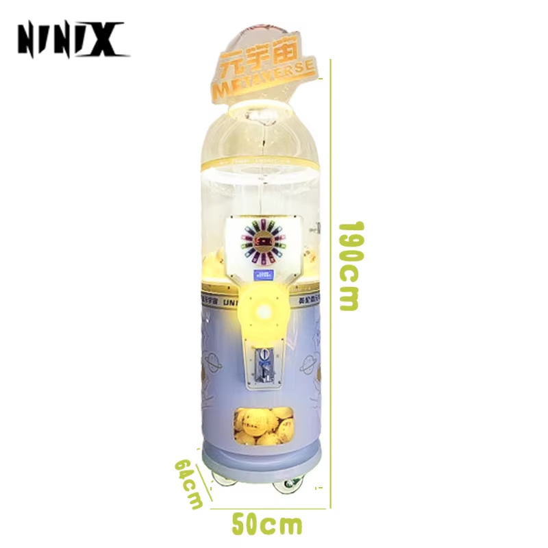 Wholesale Surprise Twist Egg Game Capsule Vending Machine Customizable Coin Operator for Children's Elastic Ball Capsules