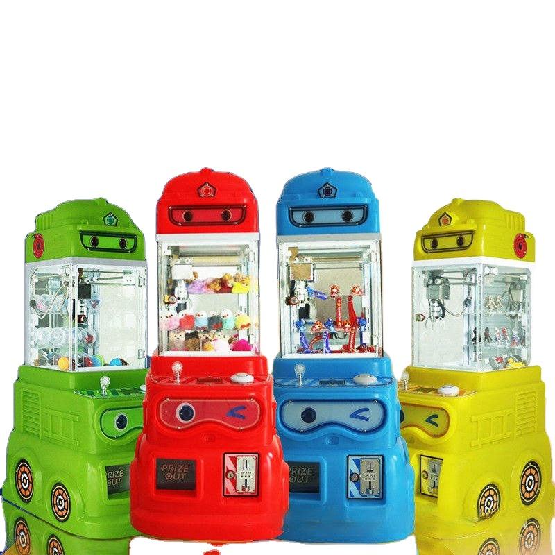 Miniature Coin-Operated Claw Crane Machine New Design Small Toy for Kids Amusement Game Mini Claw Machine Rts Dolls Gift Machine