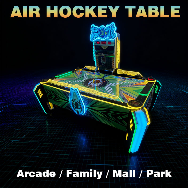 Air Hockey Arcade Game Machine Coin Operated Indoor Sports Entertainment Equipment for Amusement Center Mall Game Zone