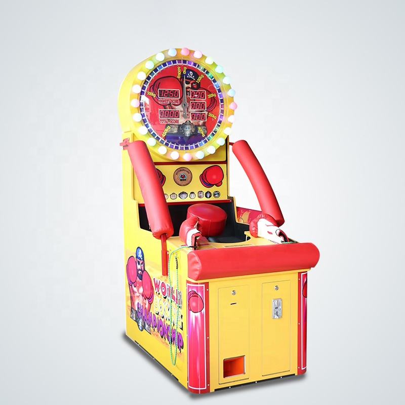 The Most Popular Arcade Coin-operated Boxing Game Console, Test Punch Power Entertainment Center Game Console