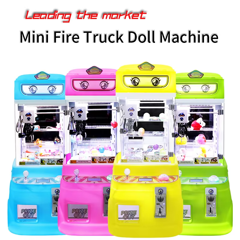 Mall Coin-Operated Small Doll Crane Machine Home Gift Device for Children