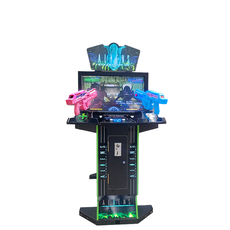 Ultra Firepower 42-Inch LCD 3-in-1 Video Simulator Shooting Gun Game Machine  Coin  Arcade Shooting Target Game Machine