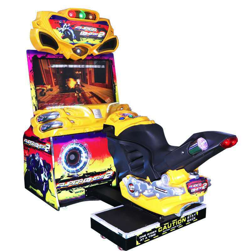 Adult FF Motorcycle Racing Arcade Game Machine Large Coin-Operated Entertainment with Warranty