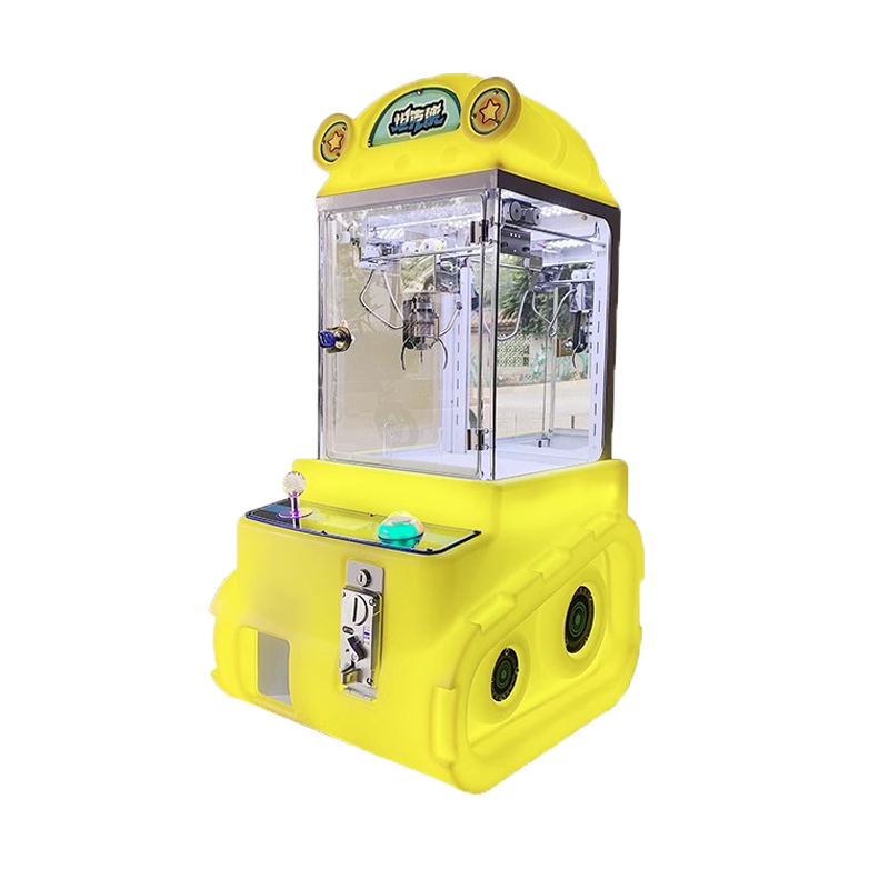Hot Selling Small Claw Machine Coin-Operated Arcade Games Crane Rabbit Plush Toy Amusement for Kids with Mini Dolls