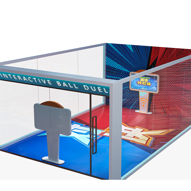 Interactive Ball Throwing Game Machine Motion Sensing Sports Arcade Equipment for Kids Adults Indoor Playground