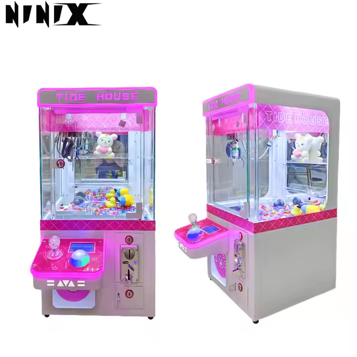 Super Mini Claw Machine Kit Small Coin Pusher Plush Toy Claw Machine for Children's Entertainment Sales of Small Selling