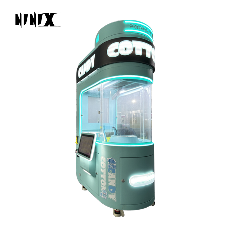 Coin-operated Intelligent Cotton Candy Machine Making Fully Automatic Cotton Candy Cheap New Cotton Candy Vending Machine