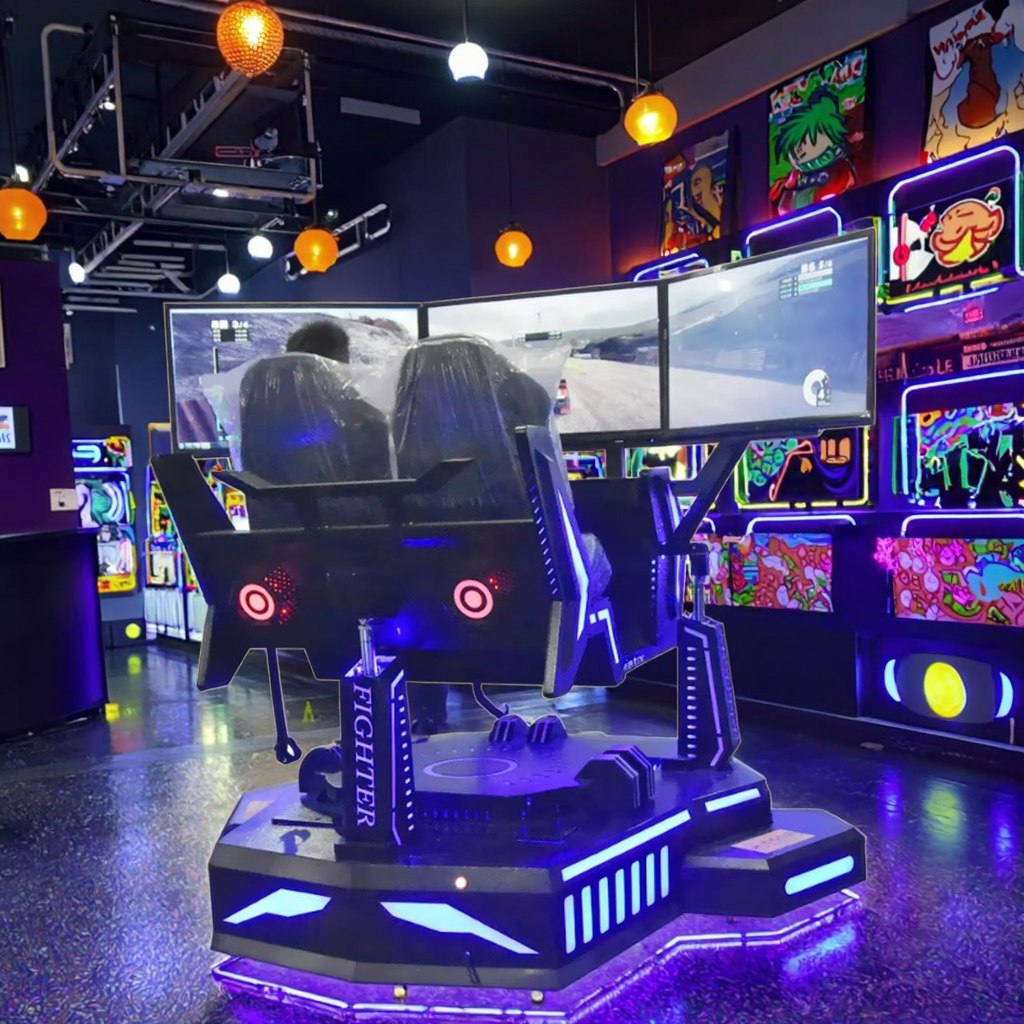 Two-Player Game VR Running Simulator Ice Space Simulation VR V3 Chair VR Movies Catwalk VR VR Seats VR 360 Simulator
