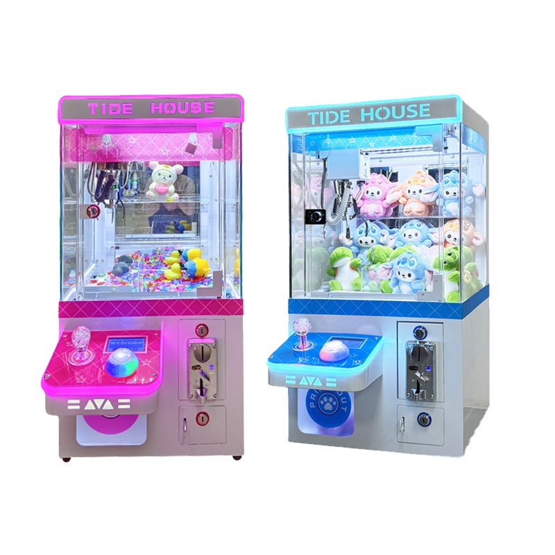 Factory Small Doll Machine Coin Operation Toy Crane Mini Arcade Claw Sugar Machine Super Mini Claw Machine