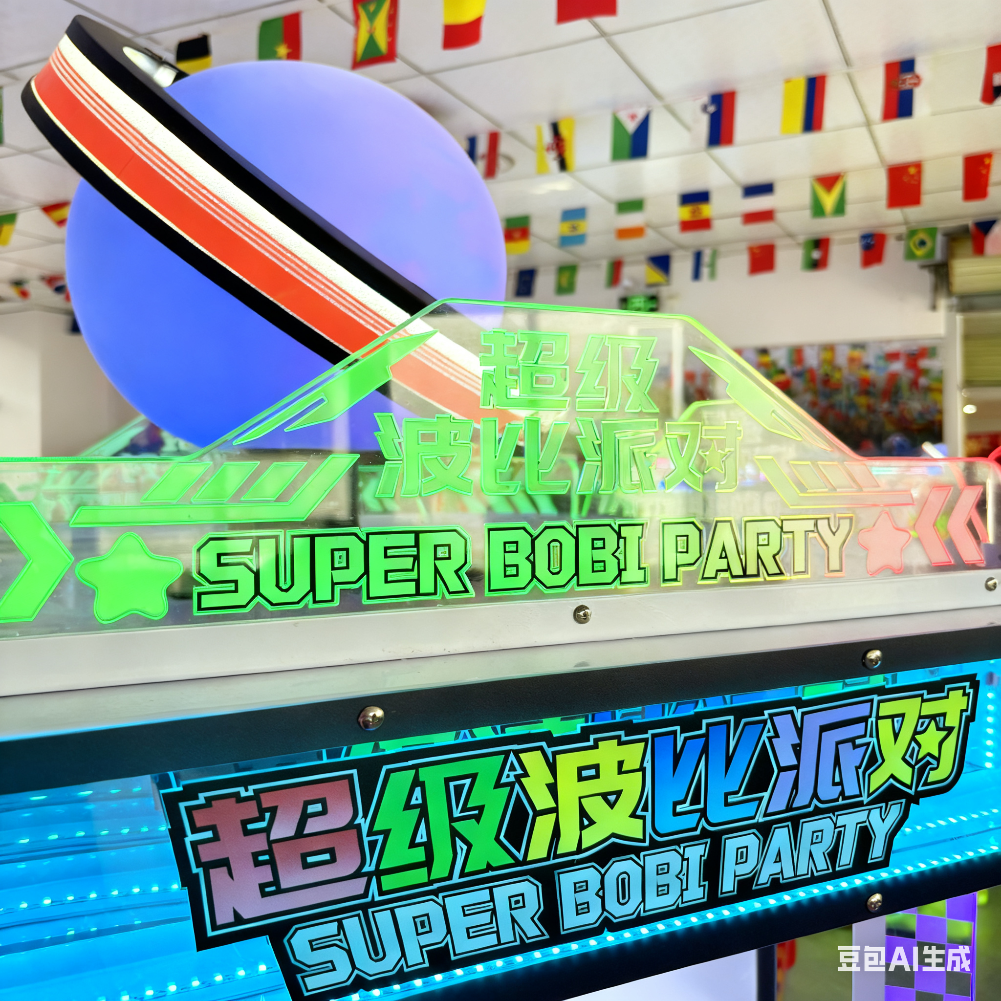 Super Bobby Party Multi-player Children's Interactive Arcade Game Machine Indoor Playground Play Equipment Toy
