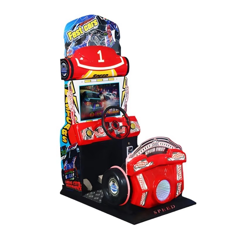 Amusement Machine Coin Operated Game Arcade Super Speed Racing 42 Inch Hd Display Driving Simulator