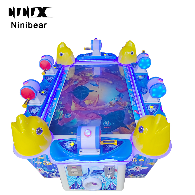 Hot Sale Lottery Lottery Toy Lottery Game Machine  6 Player Catch Fish Machine Video Games Touch Screen Fishing Game