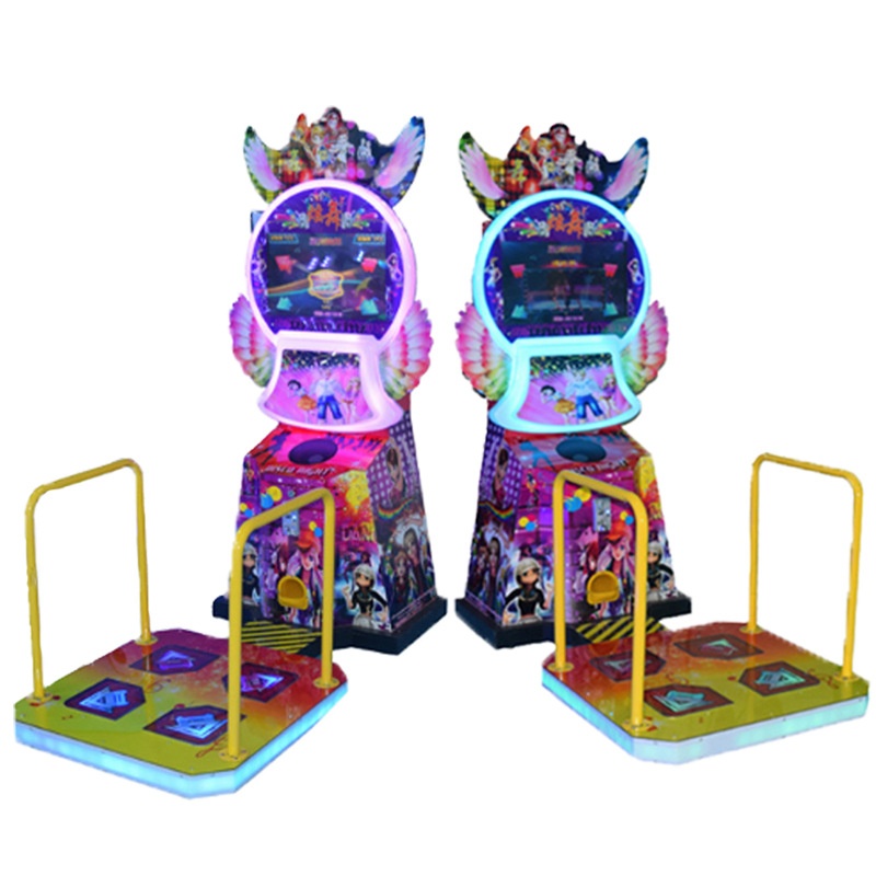 The Popular Luxury Single Dance Machine Coin-operated Children's Video Game Console Mall Physical Indoor Arcade