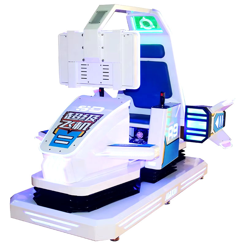 Indoor Flight Simulator Game Consoles Children's Arcade Video Aircraft Game Consoles Flying Entertainment Equipment