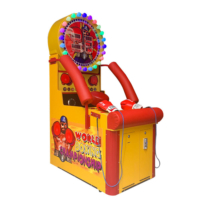 High Quality Coin-Operated Video Game Console Entertainment Facilities with Boxing Arcade Simulator