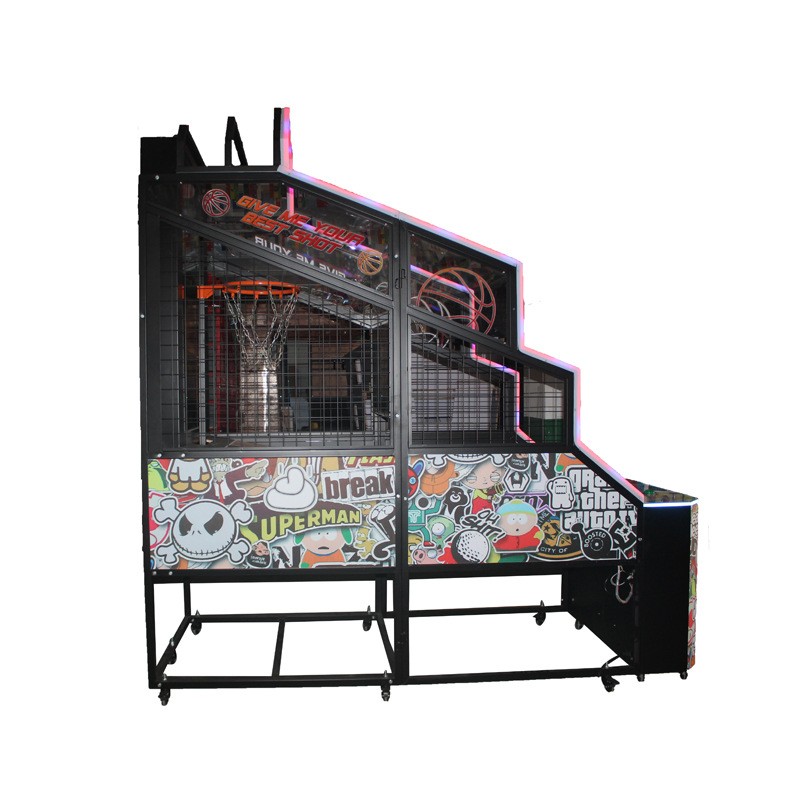 Coin-operated Street Basketball Arcade Games 55-inch LCD Electronic Scoring Basketball Games for Sale