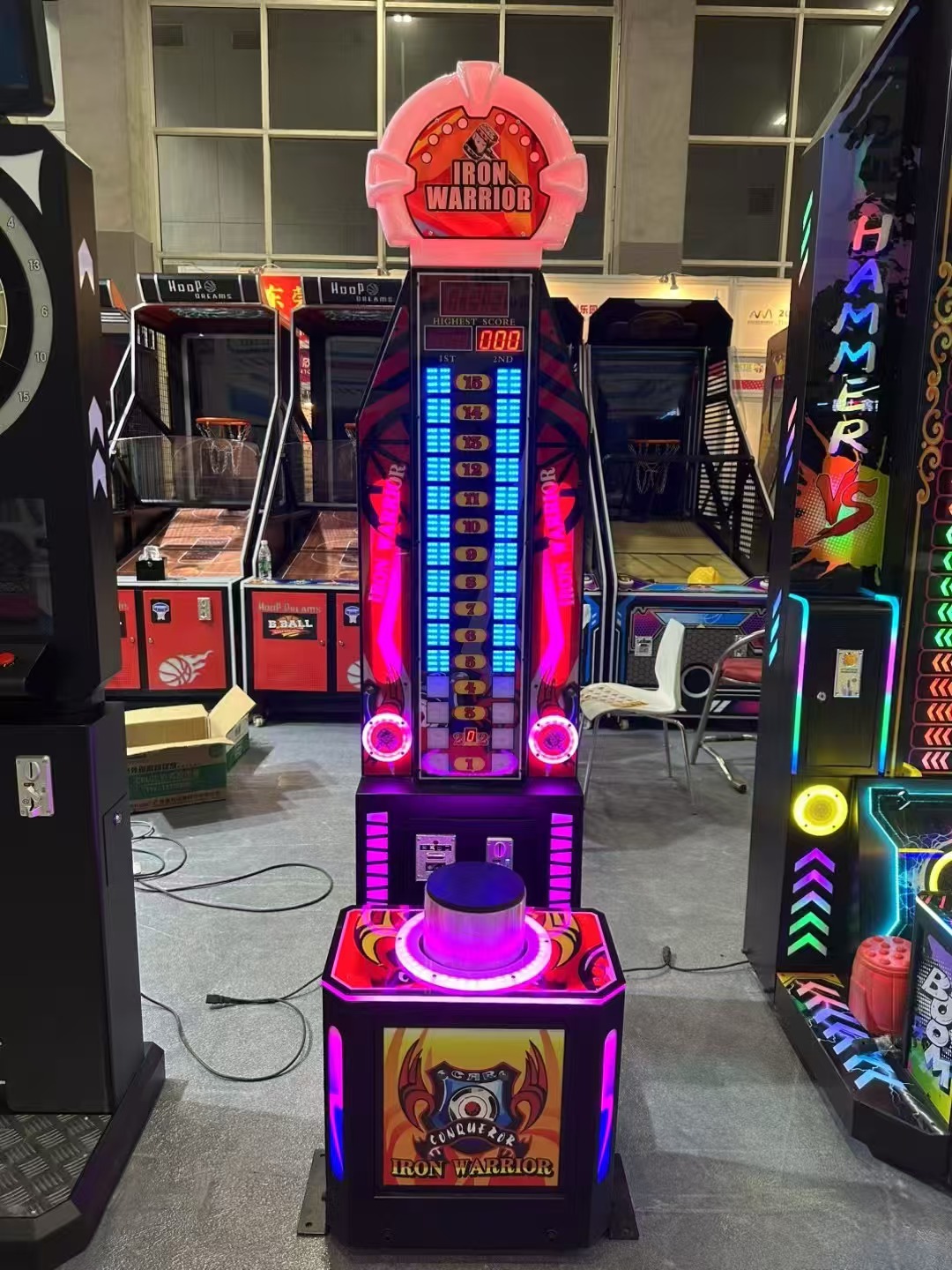 Champion Arcade Street Amusement Coin Operated Electronic Sports Ultimate Big Punching Bag Vending Machine Boxing Game Machine