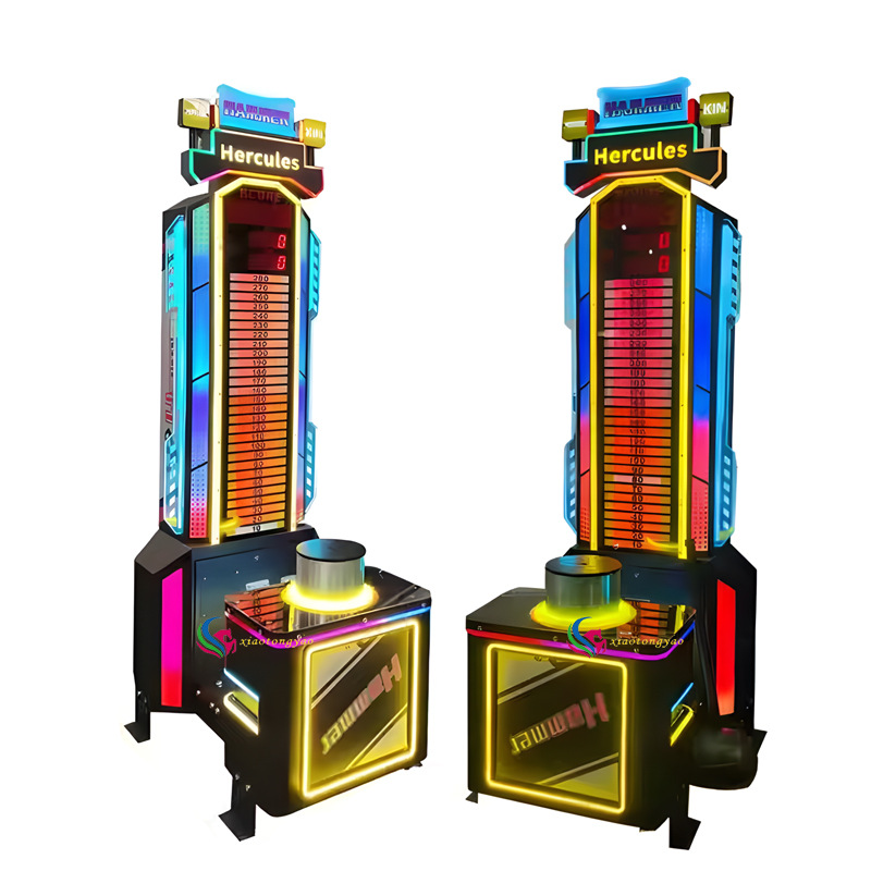 The Most Popular Arcade-Style Strongman Force Testing and Boxing Console Coin-Operated Hammering Game