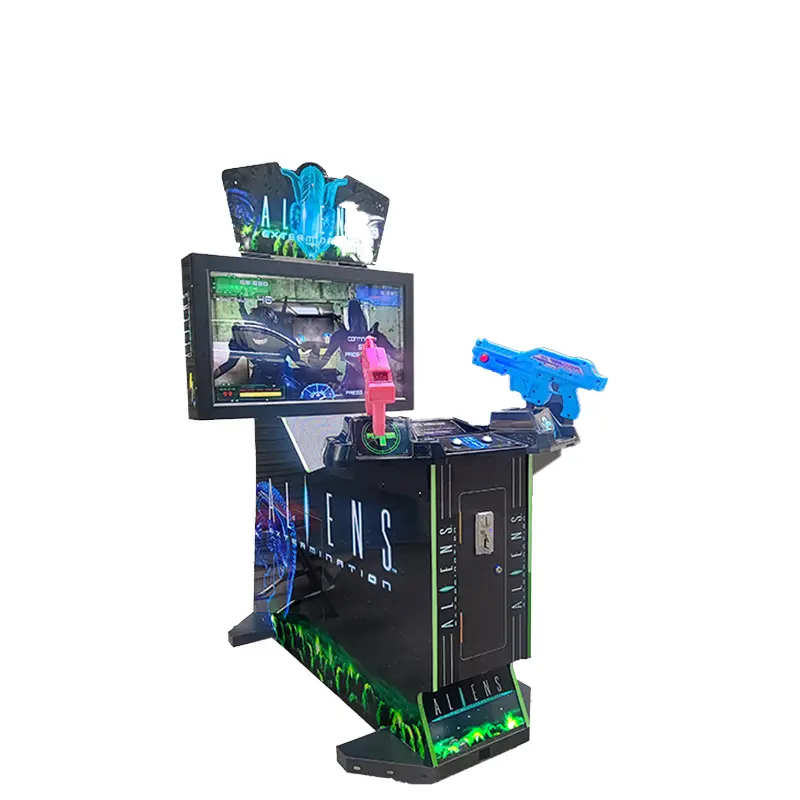 Factory Wholesale Hot Selling Fire Full Open 42-inch LCD 3-in-1 Video Shooting Simulator 2 English Adult Shooting Machine
