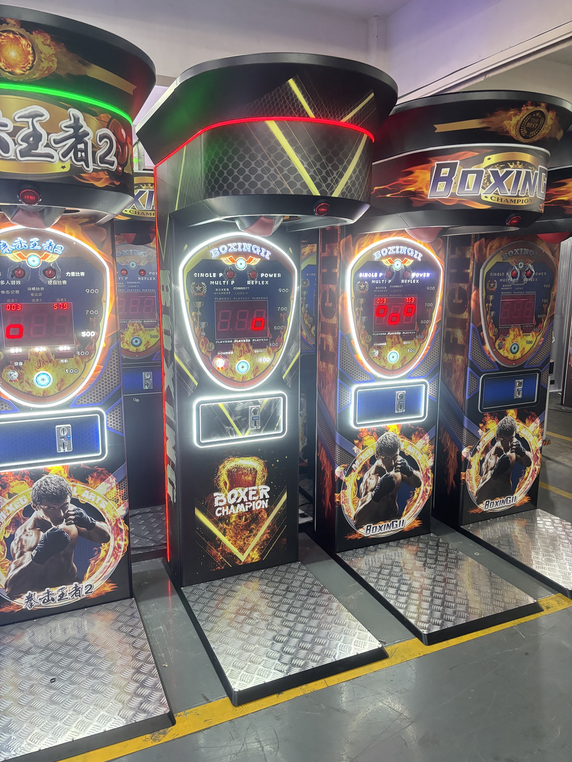 Commercial Large-Scale Coin-Operated Interactive Boxing Strength Test Game Interactive Strength Challenge Center Arcade Game