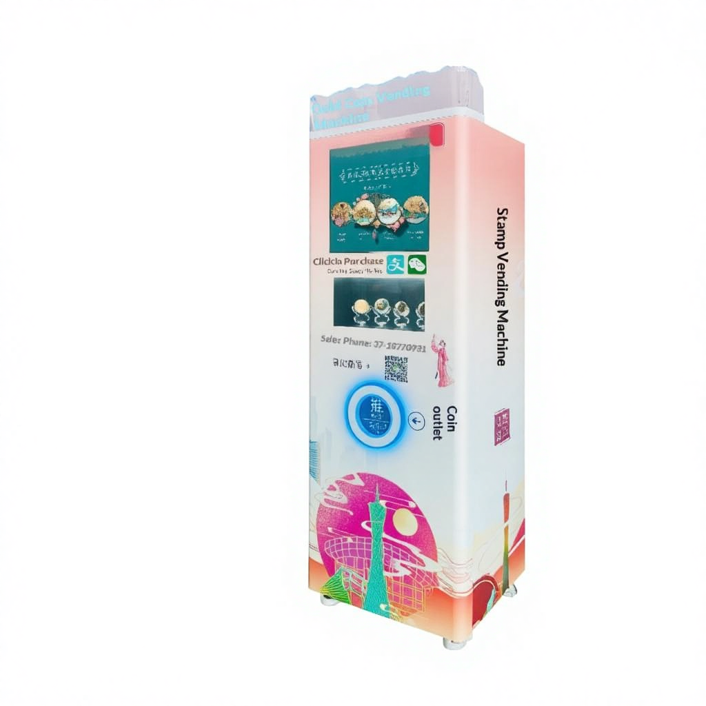 Culture Tourism Commemorative Coin Cultural Creative Vending Machine Automatic Intelligent Face Recognition Self-Service