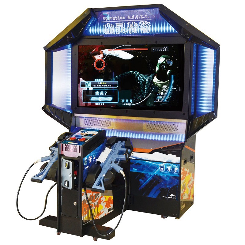 55-Inch Two-Player Simulator Battle Shooting Game Machine Ghost Special  Coin-Operated Arcade Game