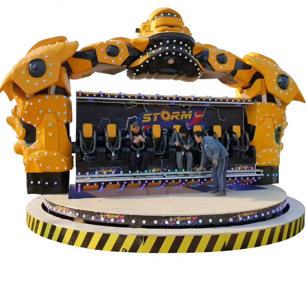 Mechanical King Kong Outdoor Children's Amusement Equipment Manufacturer Customization Small Ride Amusement Parks Henan