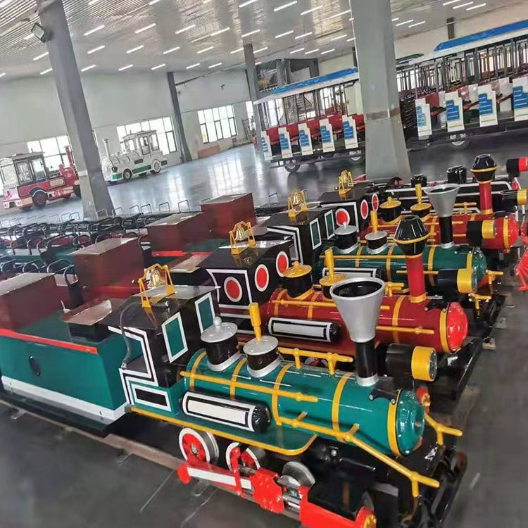 Amusement Equipment Carousel Children's Ride-On Cars Steel & Fiberglass Playground Track Electric Direct Supply Manufacturer