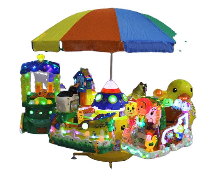 High Quality Products Mechanical Decoration Merry Go Round Carousel for Sale Amusement Park Christmas Carousel
