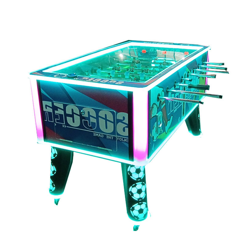 Cheap Standard 2-Player Foot Soccer Table Coin Operated Football Desk Game for Parties or Interactions for Sale