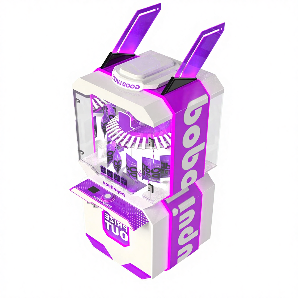 Space Rabbit Clip Machine Children Adult Arcade Game Gift for Shopping Mall Playground Entertainment Equipment Hardware Acrylic