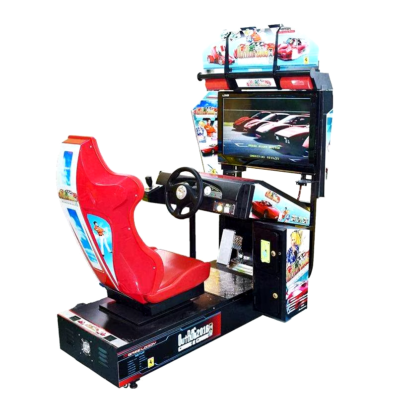 High Quality Coin-Operated Arcade Racing Simulator Metal Entertainment Driving Racing Game Equipment