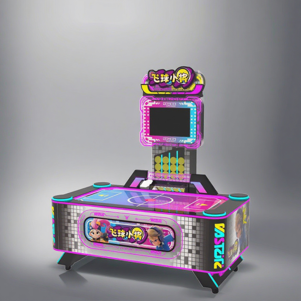 Coin Operated Air Hockey Table Game Machine Indoor Amusement Arcade Equipment Kids Sports Entertainment Interactive Game