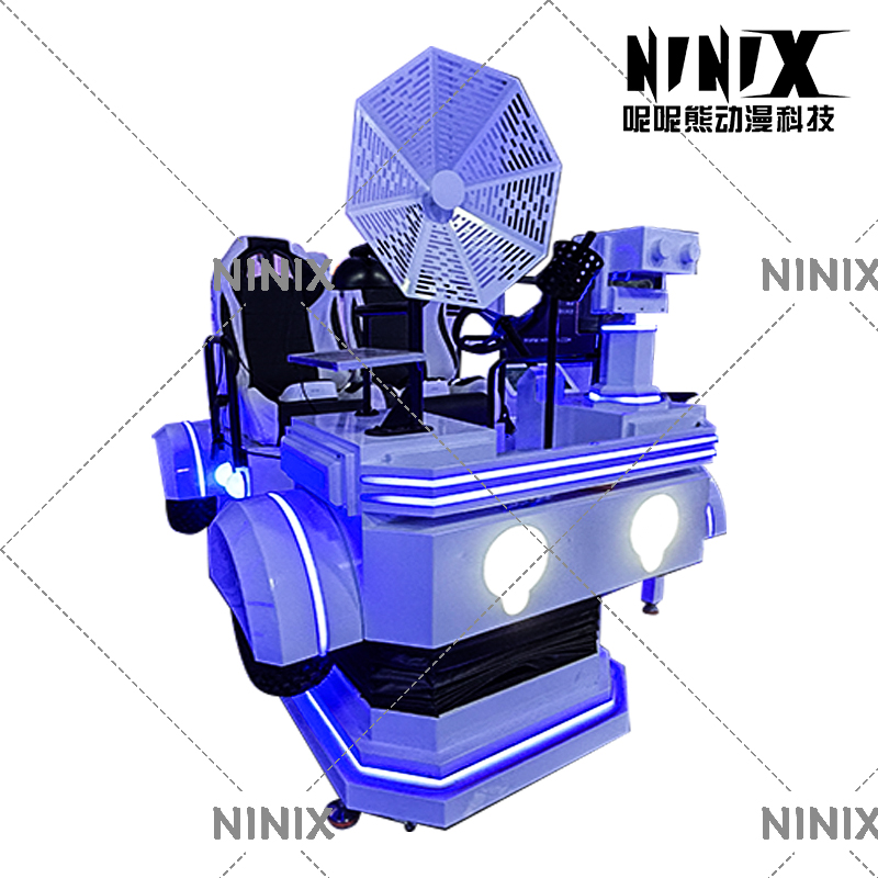 360 Degree Virtual Reality Machine for Two Players Custom Headphones Glass Material for Adults 360 Degree Sports Equipment