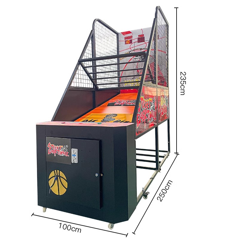 Shopping Mall Indoor Sports LCD Shooting Machine Coin-operated Arcade Game Console Basketball Machine