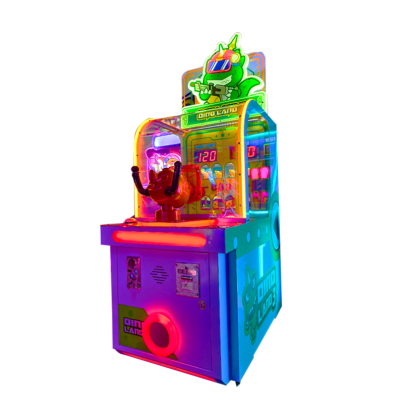 2025 New Model Coin-Operated Arcade Game Center Equipment Commercial Shooting Machine with Coin-Tossing & Ball-Throwing Function