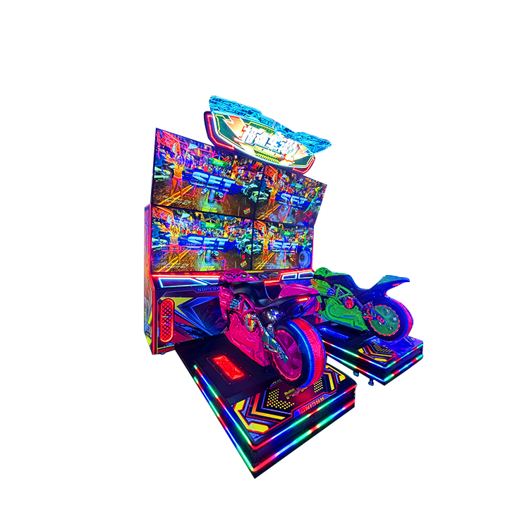 Most Popular Simulated Motorcycle Coin-Operated Arcade Machine Children's Entertainment Console for Motorcycle Games Game