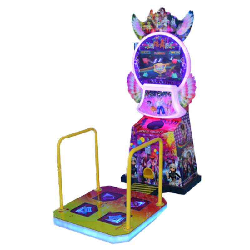 The Popular Luxury Single Dance Machine Coin-operated Children's Video Game Console Mall Physical Indoor Arcade