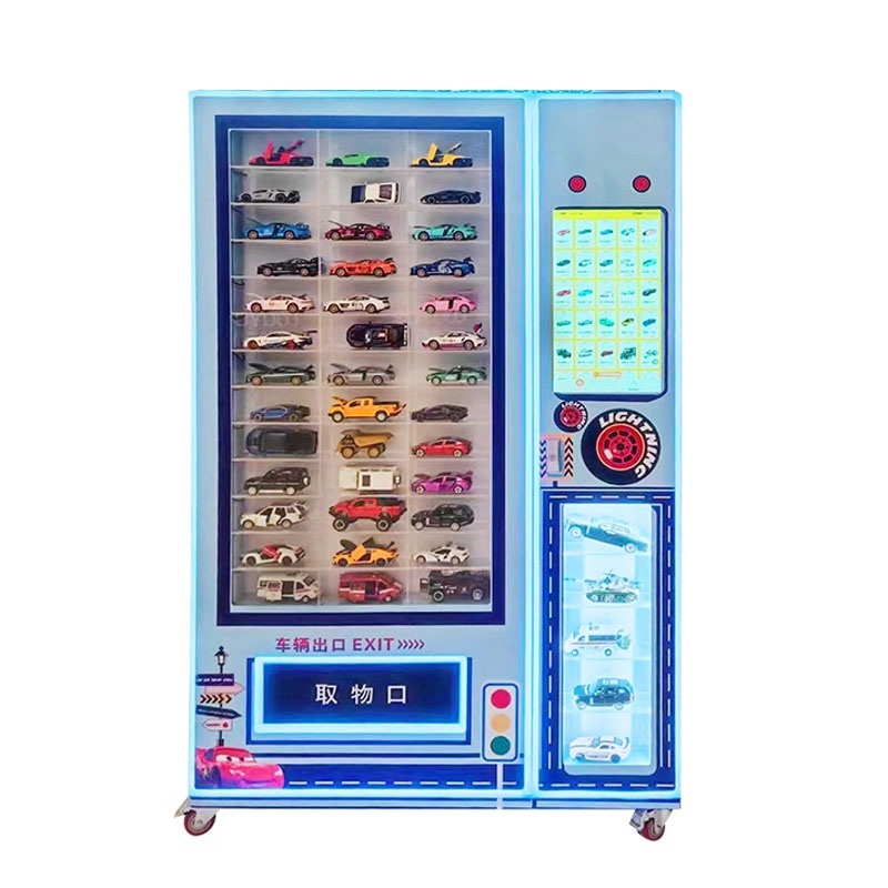 Small Model Car Handicrafts Vending Machine WithCan Add Paper Money Payment Credit Card Payment Vending Machines for Sale