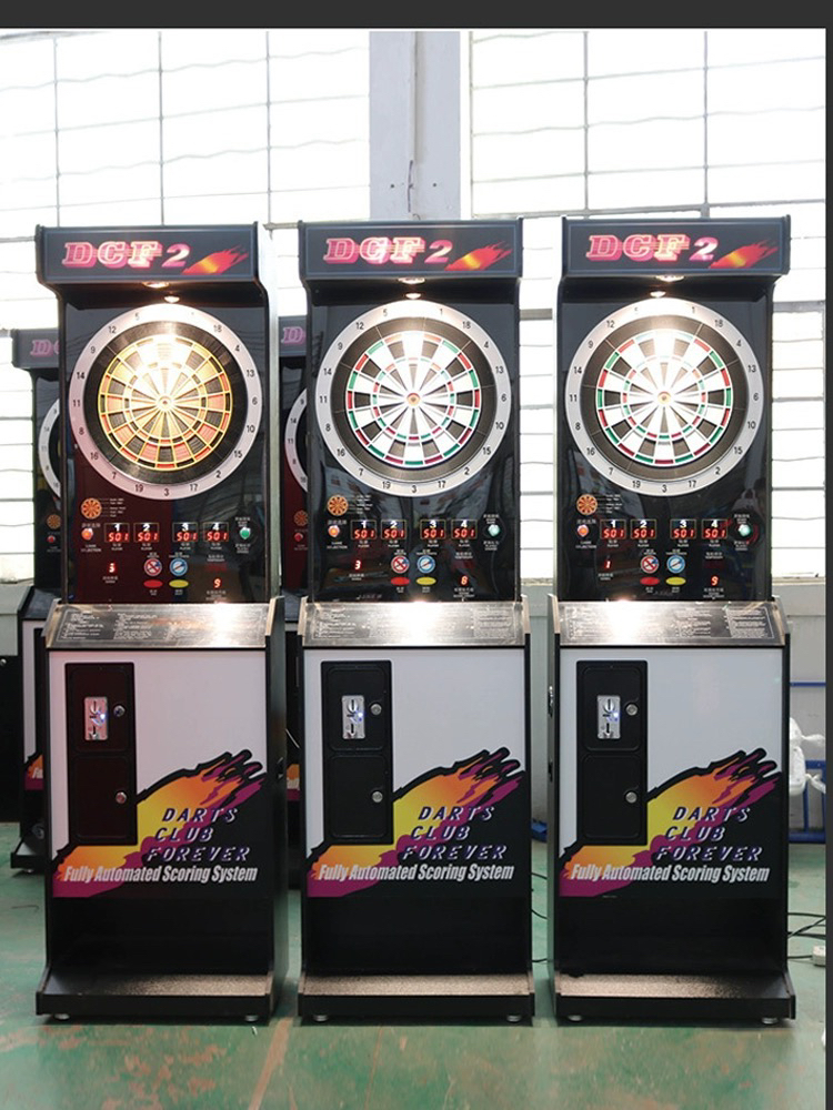 Fully Automatic Electronic Dart Board Dart Machine English System Android Target Coin-Operated Indoor Arcade Gamedarts case